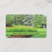 Visitekaartje voor grassen en landschapsarchitectu (Voorkant)