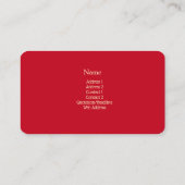 Visitekaartje voor grassen en landschapsarchitectu (Achterkant)