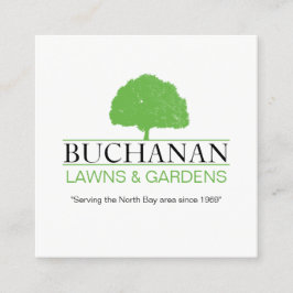 Visitekaartje voor graszorg en tuinonderhoud