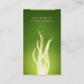 visitekaartje voor groene energie (Achterkant)