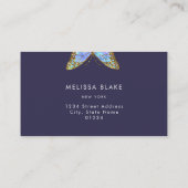 visitekaartje voor groot vlinderontwerp (Achterkant)