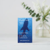 Visitekaartje voor haaienaanvallen (Staand voorkant)