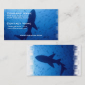 Visitekaartje voor haaienaanvallen (Voorkant / Achterkant)