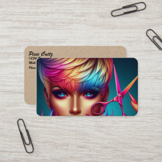 Visitekaartje voor Haarstylist