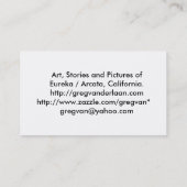 Visitekaartje voor hart en vlinder (Achterkant)