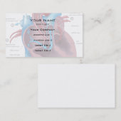 Visitekaartje voor hartspecialist (Voorkant / Achterkant)