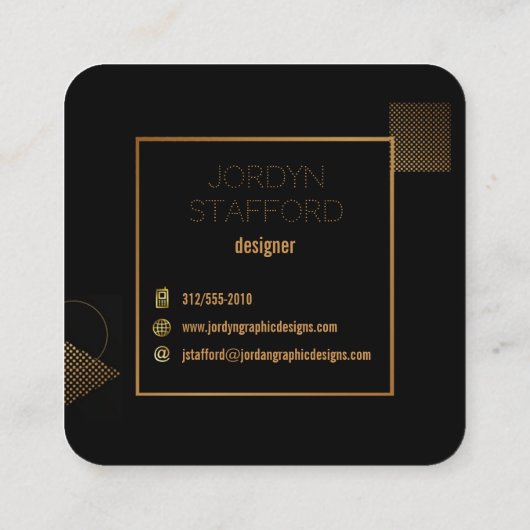 visitekaartje voor hedendaagse grafische vormgevin (Achterkant)