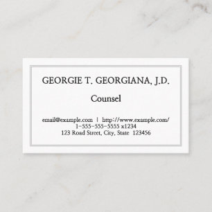 Visitekaartje voor herstellende en vlakke raadpleg