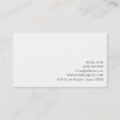 Visitekaartje voor herstelling van schoenen (Achterkant)