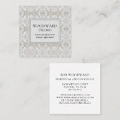 Visitekaartje voor het aanbrengen van vloerkleppen (Voorkant / Achterkant)