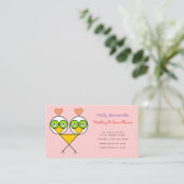 Visitekaartje voor het binden en organiseren van w (Staand voorkant)