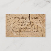 Visitekaartje voor het gemalen pomp (Voorkant)