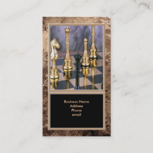 Visitekaartje voor het in de handel brengen