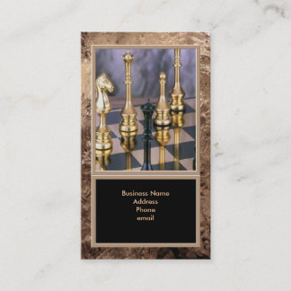 Visitekaartje voor het in de handel brengen