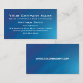 Visitekaartje voor het juiste luchtruim (Voorkant / Achterkant)