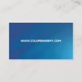 Visitekaartje voor het juiste luchtruim (Achterkant)