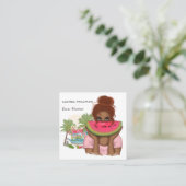 Visitekaartje voor het kantelen van de zomerevenem (Staand voorkant)