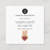 Visitekaartje voor het kantelen van de zomerevenem (Achterkant)