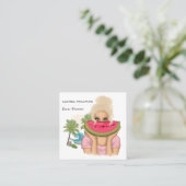 Visitekaartje voor het kantelen van de zomerevenem (Staand voorkant)