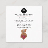 Visitekaartje voor het kantelen van de zomerevenem (Achterkant)