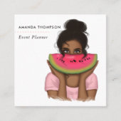 Visitekaartje voor het kantelen van de zomerevenem (Voorkant)