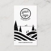 Visitekaartje voor het kappen van bomen (Voorkant)