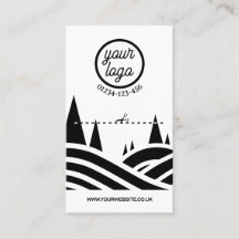 Visitekaartje voor het kappen van bomen