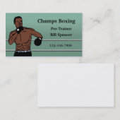 Visitekaartje voor het koken (Voorkant / Achterkant)