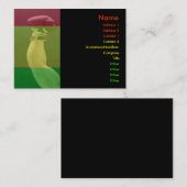 Visitekaartje voor het koken (Voorkant / Achterkant)