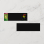 Visitekaartje voor het koken (Voorkant / Achterkant)