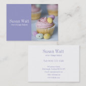 Visitekaartje voor het kopen van koekjes (Voorkant / Achterkant)