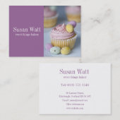 Visitekaartje voor het kopen van koekjes (Voorkant / Achterkant)