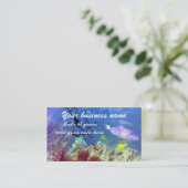 Visitekaartje voor het leven in de oceaan (Staand voorkant)