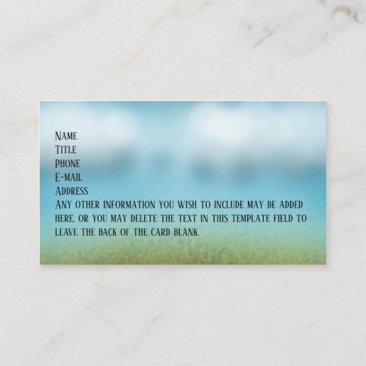 Visitekaartje voor het lopen of instappen van hond (Achterkant)