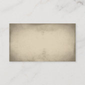 Visitekaartje voor het maken van boomstammingen (Achterkant)