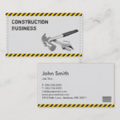 Visitekaartje voor het maken van tapehandgereedsch (Voorkant / Achterkant)