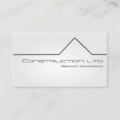 Visitekaartje voor het onderhoud van witte gloed-e (Voorkant)