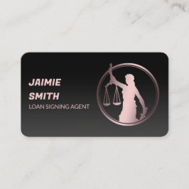 🚩 Visitekaartje voor het ondertekenen van notaris