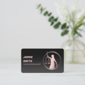 🚩 Visitekaartje voor het ondertekenen van notaris (Staand voorkant)