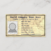 visitekaartje voor het paspoort sacramento (Achterkant)