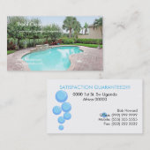 Visitekaartje voor het reinigen van professionele  (Voorkant / Achterkant)