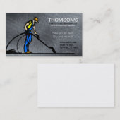 Visitekaartje voor het reinigen van tapijten (Voorkant / Achterkant)