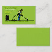 Visitekaartje voor het reinigen van tapijten (Voorkant / Achterkant)