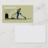 Visitekaartje voor het reinigen van tapijten (Voorkant / Achterkant)