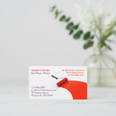 Visitekaartje voor het schilderen (Staand voorkant)