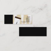 Visitekaartje voor het schilderen (Voorkant / Achterkant)