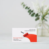 Visitekaartje voor het schilderen (Staand voorkant)