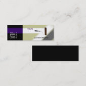 Visitekaartje voor het schilderen (Voorkant / Achterkant)