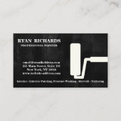 Visitekaartje voor het schilderen van het blauwe k (Voorkant)