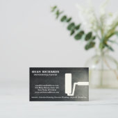 Visitekaartje voor het schilderen van het zwarte-k (Staand voorkant)